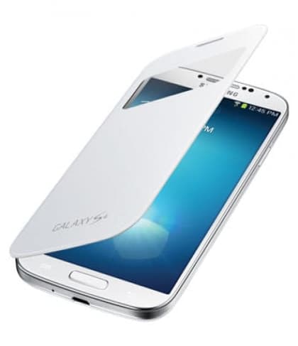 Samsung Galaxy S4 White S-View Flip Cover