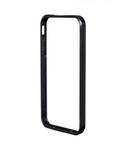 Power Support Black Flat Bumper Set for iPhone 5