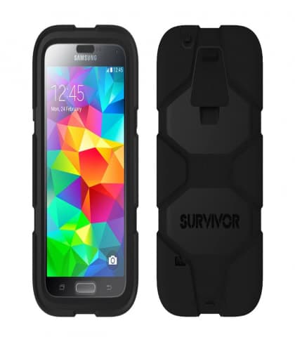 Griffin Survivor for Samsung Galaxy S5 Black