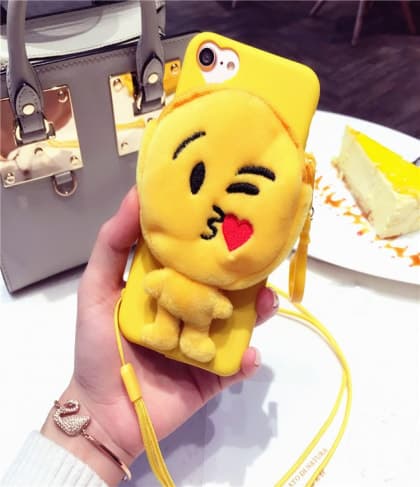 Emoticon Kiss iPhone 6 6s Plus Case