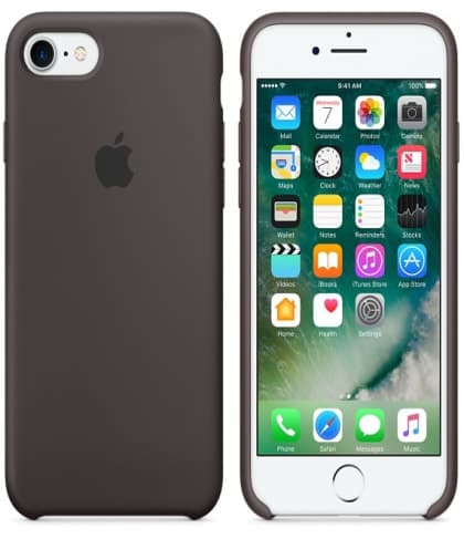 Silicone Case for Apple iPhone 7 - Cocoa