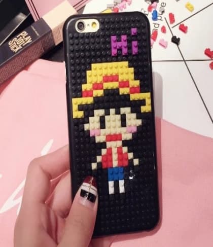 DIY Lego Brick Case for iPhone 7, 6 6s & Plus - Boy