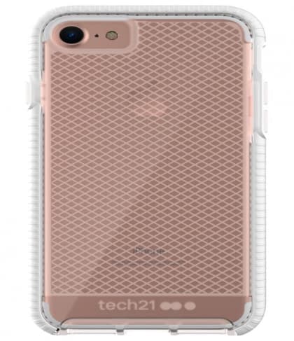 Tech21 Evo Check Case for iPhone 7 Pink White