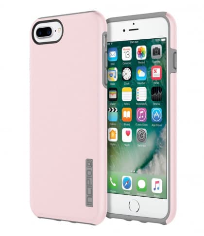 Incipio Dualpro iPhone 7 Plus Rose Quartz Gray