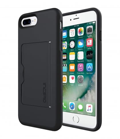 iPhone 7 Plus Incipio Stowaway Cover Black