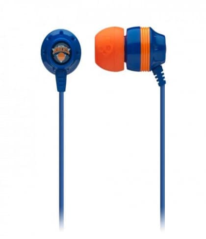 Skullcandy Ink'D NBA Earbud Headphones Knicks