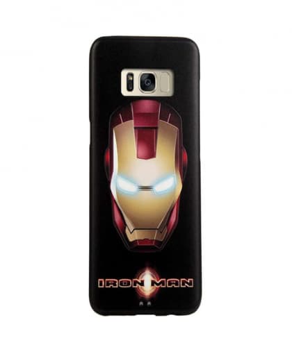 Iron Man Leather Feel Case for Galaxy S8