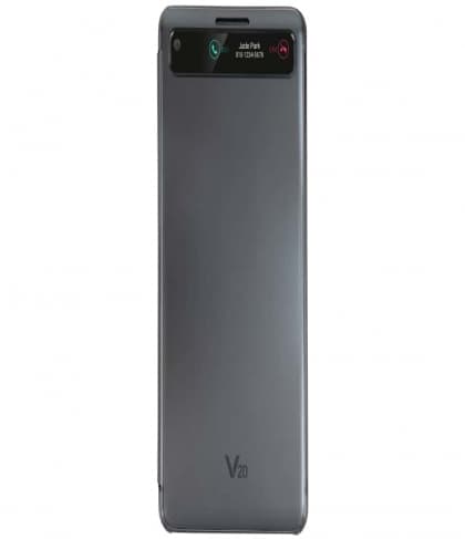 LG V20 Quick Cover LG Official Genuine Case (Black)