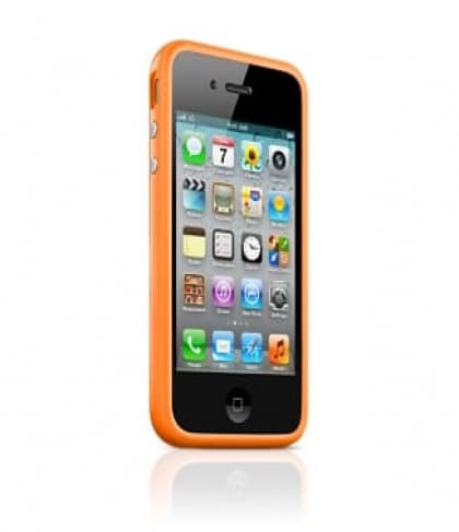 Apple Bumper Orange for iPhone 4 4S (MC672ZM/B)