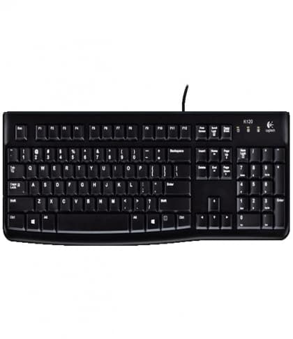 Logitech K120 USB Spillproof Keyboard