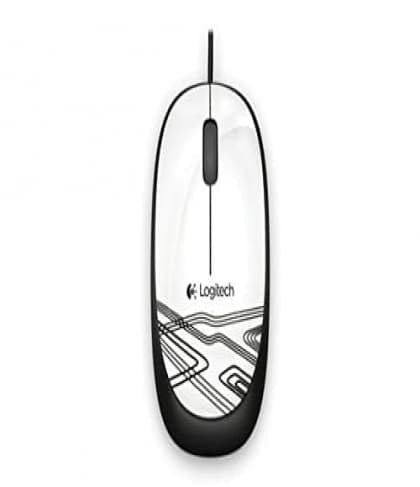 Logitech Wired Mouse M105 White