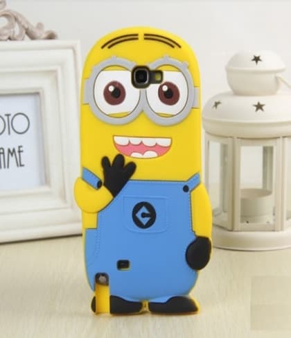 3D Two Eyes Minion Despicable Me Case for Galaxy Note 2