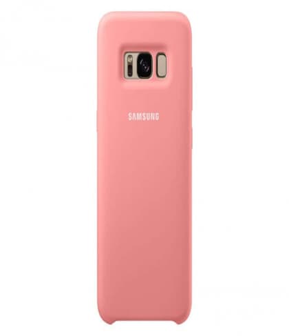 Galaxy S8+ Plus Official Samsung Silicone Cover Pink