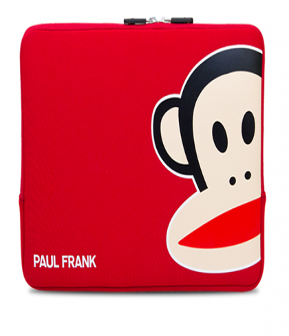 Paul Frank Uncommon Neoprene Sleeve for Macbook Pro 11" Red Zoom Julius