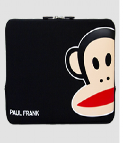 Paul Frank Uncommon Neoprene Sleeve for Macbook Pro 11" Black Zoom Julius