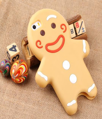Gingerbread Man 3D Case for iPhone 5 5s SE