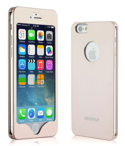 Complete Real Metal Front Back Protective Case for iPhone 6 6s