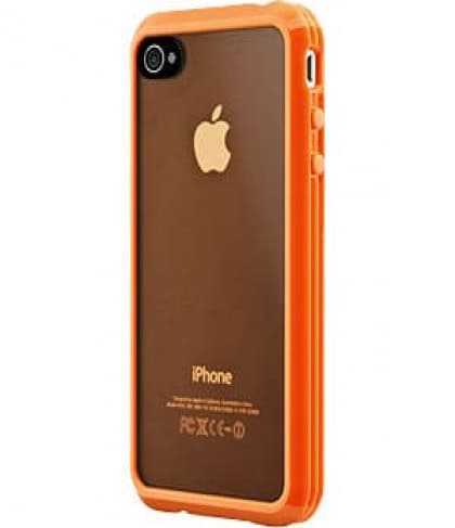 SwitchEasy Trim Hybrid Orange Case for Apple iPhone 4