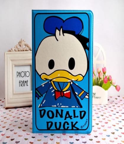 Baby Donald Duck Book Jacket Stand Case for iPad Air 2