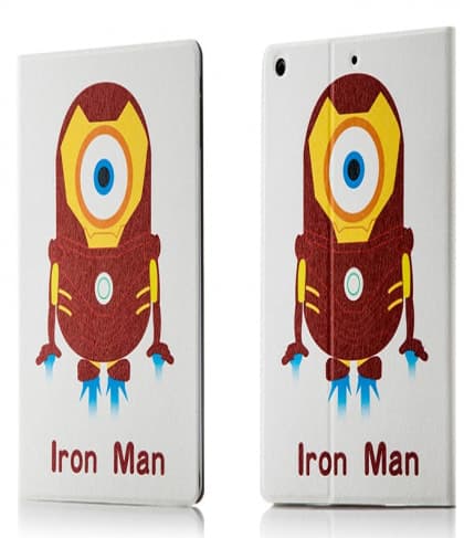 Minion Avengers Iron Man Smart Case for iPad Air