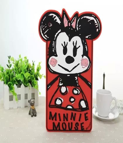 Cute Baby Minnie Mouse Silicone Case for iPad Air 2
