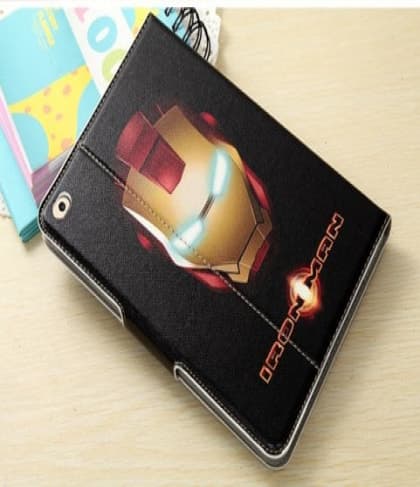 iPad Mini 4 Iron Man Case Book Jacket Style