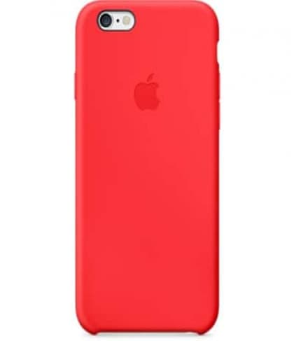 Silicone Case for Apple iPhone 6 Plus Red