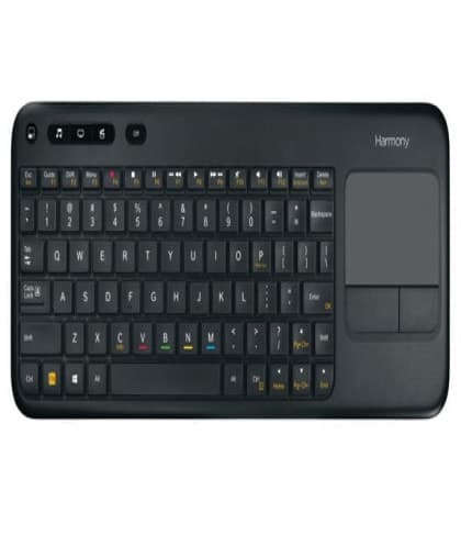 Logitech Harmony Smart Wireless Bluetooth Keyboard - Touchpad