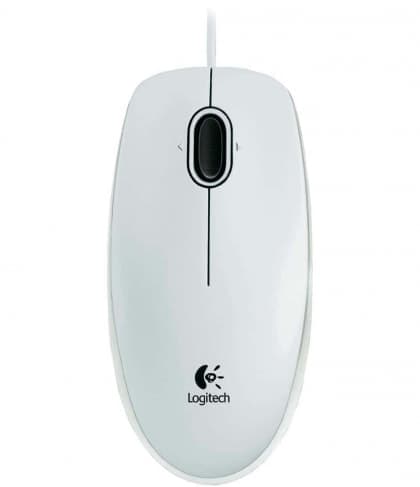 Logitech M100 USB Optical Mouse White