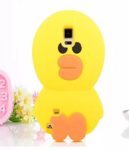 Cute Yellow Duck Case for Galaxy Note 4