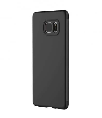Rock Clear View Case For Galaxy Note 7 Black