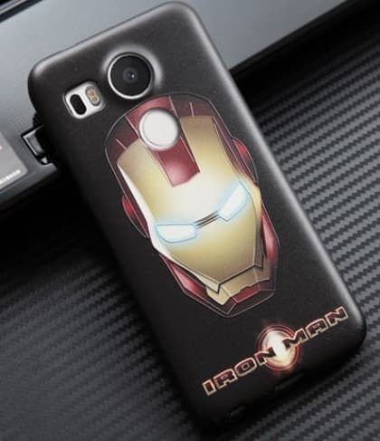 Iron Man 3D TPU Case for Nexus 5X
