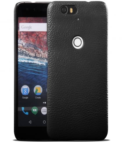 Real Leather Back Case for Nexus 6P