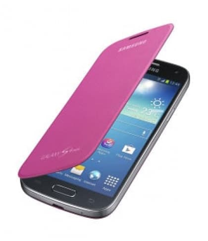 Samsung Galaxy S4 Mini Flip Pink Case Cover