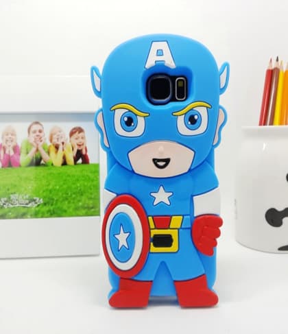 Galaxy S6 Character Case Captain America
