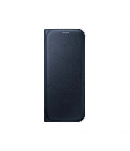 Official Samsung Galaxy S6 Flip Wallet Cover Black