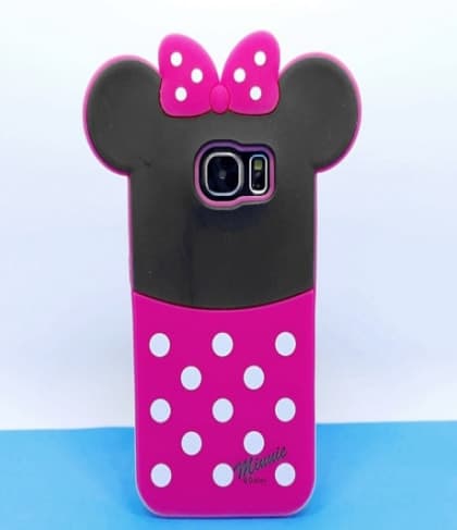 Galaxy S6 Character Case Minnie Mouse Back