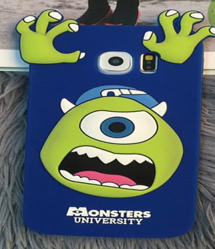 S6 Edge Character Case Monsters Inc Mike 