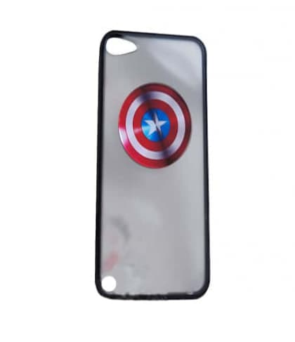 Captain America Logo Clear Case for iPod Touch 5 5th Gen