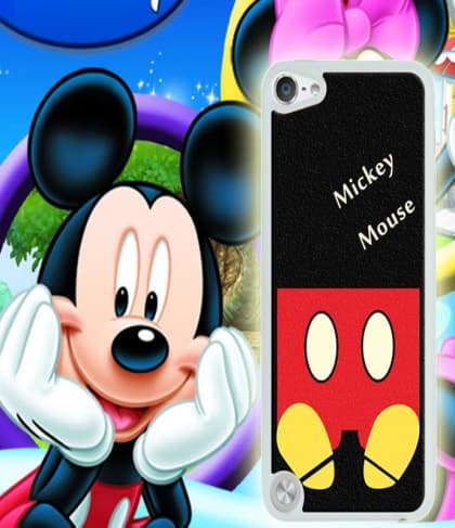 Mickey Mouse Textured Hard Case for iPod Touch 5 5th Gen
