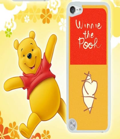 Winnie The Pooh Textured Hard Case for iPod Touch 6 6th Gen