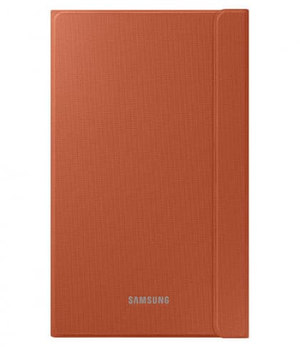 Official Galaxy Tab A 8.0" Canvas Book Cover - Orange