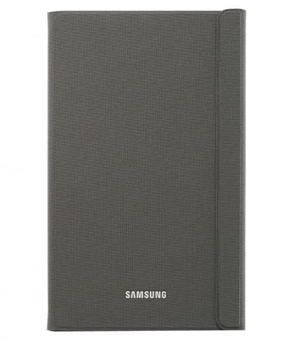 Official Galaxy Tab A 9.7" Canvas Book Cover - Dark Titanium