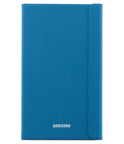 Official Galaxy Tab A 9.7" Canvas Book Cover - Solid Blue