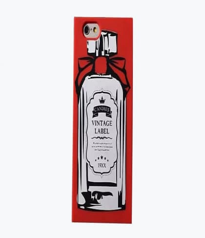 Vintage Label Classic Perfume Bottle Silicone Candies iPhone 6 Plus 5.5 Case