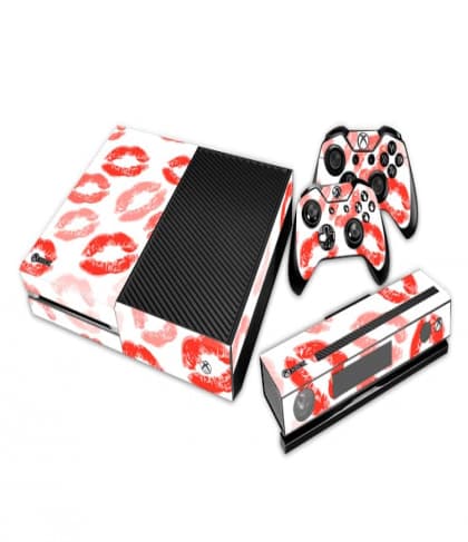 Lipstick Lips Decal Set for Xbox One and Controller